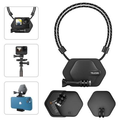 Telesin Magnetische Mount voor GoPro met nek-bevestiging