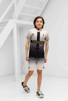 Touzani Taisho Zomersetje Kids Beige - Maat 140 - Kleur: Beige | Soccerfanshop
