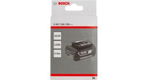 Bosch Blauw GBA 18 Accu 18V Li-Ion 3.0Ah | 1600Z00037 - 2607336236