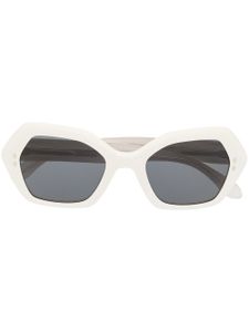 Isabel Marant Eyewear lunettes de soleil à monture carrée - Blanc