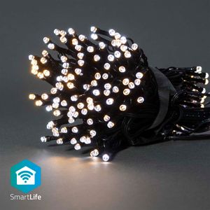 SmartLife Decoratieve LED | Wi-Fi | Warm tot koel wit | 200 LED&apos;s | 20.0 m | Android / IOS