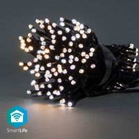 SmartLife Decoratieve LED | Wi-Fi | Warm tot koel wit | 200 LED&apos;s | 20.0 m | Android / IOS