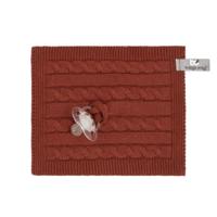 Baby's Only speendoekje Cable Classic Brique