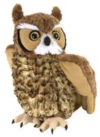 Pluche oehoe uil knuffel 30 cm   -