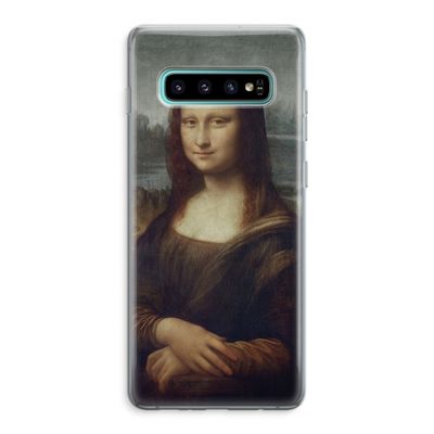 Mona Lisa: Samsung Galaxy S10 Plus Transparant Hoesje
