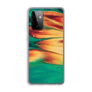 Green Inferno: Samsung Galaxy A72 Transparant Hoesje