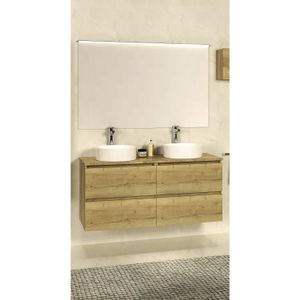 Onderkast BWS Badkamermeubel 120 cm Met Wastafelblad Nato
