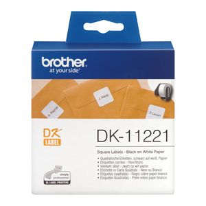 Huismerk Brother DK-11221 Labels (23x23mm)