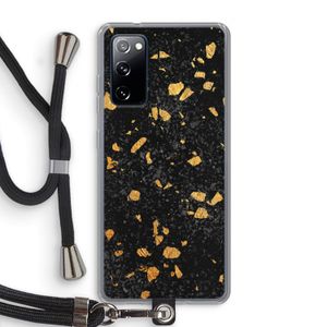 Terrazzo N°7: Samsung Galaxy S20 FE / S20 FE 5G Transparant Hoesje met koord