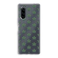 Weed: Sony Xperia 5 Transparant Hoesje