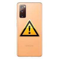 Samsung Galaxy S20 FE Batterij Cover Reparatie - Cloud Oranje - thumbnail
