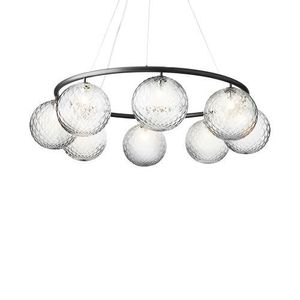 Nuura Miira 8 Circular Hanglamp - Grijs - Helder