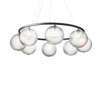 Nuura Miira 8 Circular Hanglamp - Grijs - Helder - thumbnail