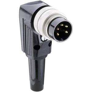 Lumberg WSV 50/6 DIN-connector Stekker, haaks Aantal polen: 5 Zilver 1 stuk(s)