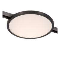 Lucide Premium LINIAL FIXXT Railspot - 1-fase Railsysteem/ Railverlichting - 1xLED - Mat Zwart Chroom
