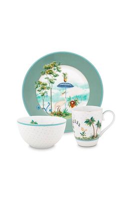 Pip Studio Ontbijt Set Jolie Blauw