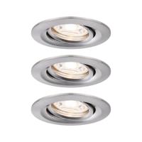 Paulmann 94295 EBL Nova mini Coin LED-inbouwlamp Set van 3 stuks 4 W IJzer