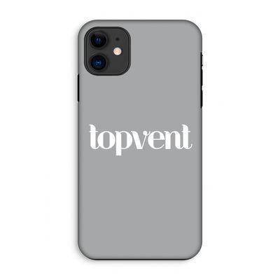 Topvent Grijs Wit: iPhone 11 Tough Case