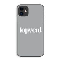 Topvent Grijs Wit: iPhone 11 Tough Case