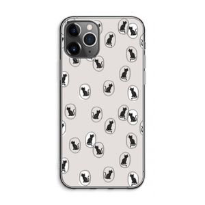 Miauw: iPhone 11 Pro Max Transparant Hoesje