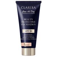 Claresa beauty protective foundation spf 50 1w light warm 30ml