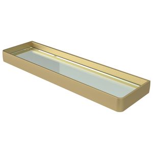 Planchet Haceka Aline Gold 46x3,5 cm Aluminium Mat Goud