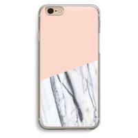 A touch of peach: iPhone 6 / 6S Transparant Hoesje