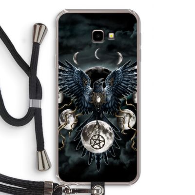 Sinister Wings: Samsung Galaxy J4 Plus Transparant Hoesje met koord