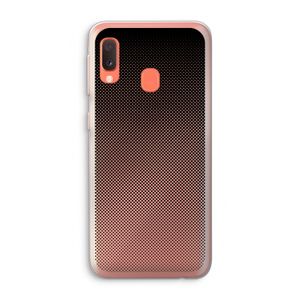 Musketon Halftone: Samsung Galaxy A20e Transparant Hoesje