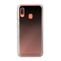Musketon Halftone: Samsung Galaxy A20e Transparant Hoesje