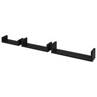 Duraline Wandplank set U-Vorm 42x10cm Zwart eiken
Dit is de vertaling van de tekst naar het Nederlands. - thumbnail