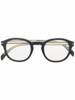 Eyewear by David Beckham lunettes de vue à monture ronde - Noir - thumbnail