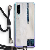 Meet you there: Huawei P30 Transparant Hoesje met koord