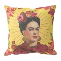 Sierkussen Frida - geel - 45x45 cm - thumbnail