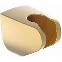 Wiesbaden Caral Wanddouchehouder Kunststof Geborsteld Messing