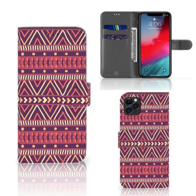 Apple iPhone 11 Pro Max | Telefoon Hoesje | Aztec Paars