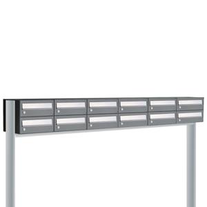 Allux Hive Set 6-Breed, 2-Hoog Op Statief Antraciet - 40030065_6x2s