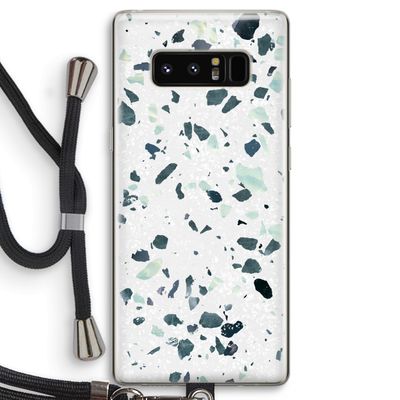 Terrazzo N°2: Samsung Galaxy Note 8 Transparant Hoesje met koord
