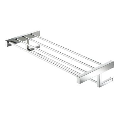 Handdoekrek Geesa Modern Art | 60 cm | Met plateau | Chroom