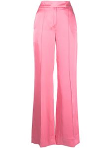 SA SU PHI pantalon évasé à taille haute - Rose