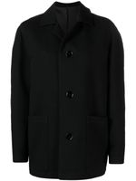 LEMAIRE veste boutonnée à épaules structurées - Noir