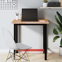 Bureaublad 80x55x2,5 cm massief beukenhout