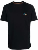 Paul Smith t-shirt à logo brodé - Noir - thumbnail