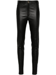 Max & Moi legging Bayane en cuir - Noir