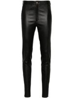 Max & Moi legging Bayane en cuir - Noir