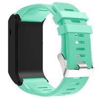 Silicone polsbandje voor Sport voor Garmin Vivoactive HR (mintgroen)