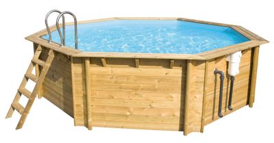 Weva Octo 530 houten zwembad (hoogte 1,33 cm)