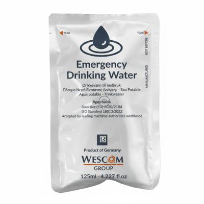 Noodrantsoen drinkwater - 4x stuks - zakjes water - preppen / noodpakket / survival Noodrantsoen drinkwater - 4x stuks - zakjes water - preppen / noodpakket / survival