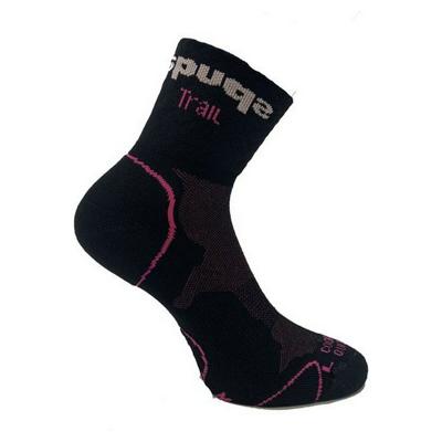 Sportsokken Spuqs Coolmax Protect NR Zwart Roze - Maat: 40-42