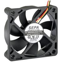 SEPA PLB60B24FSE31A Axiaalventilator 24 V/DC 27.6 m³/h (l x b x h) 60 x 60 x 15 mm - thumbnail